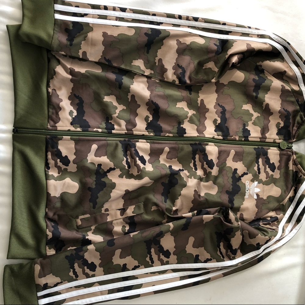 Adidas Youth Camouflage Track Jacket
